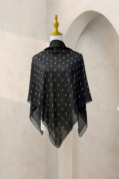 BAWAL ASLI JAPANESE COTTON (CORNFLAKES) BLACK