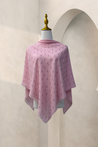 BAWAL ASLI JAPANESE COTTON (CORNFLAKES) BABY PINK