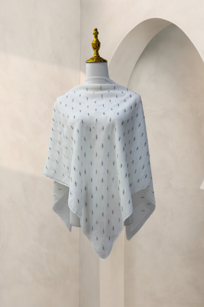 BAWAL ASLI JAPANESE COTTON (CORNFLAKES) OFF WHITE